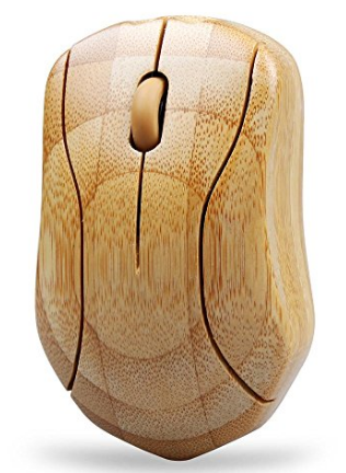 Eco Friendly | Bamboo Wireless Mouse - 5 